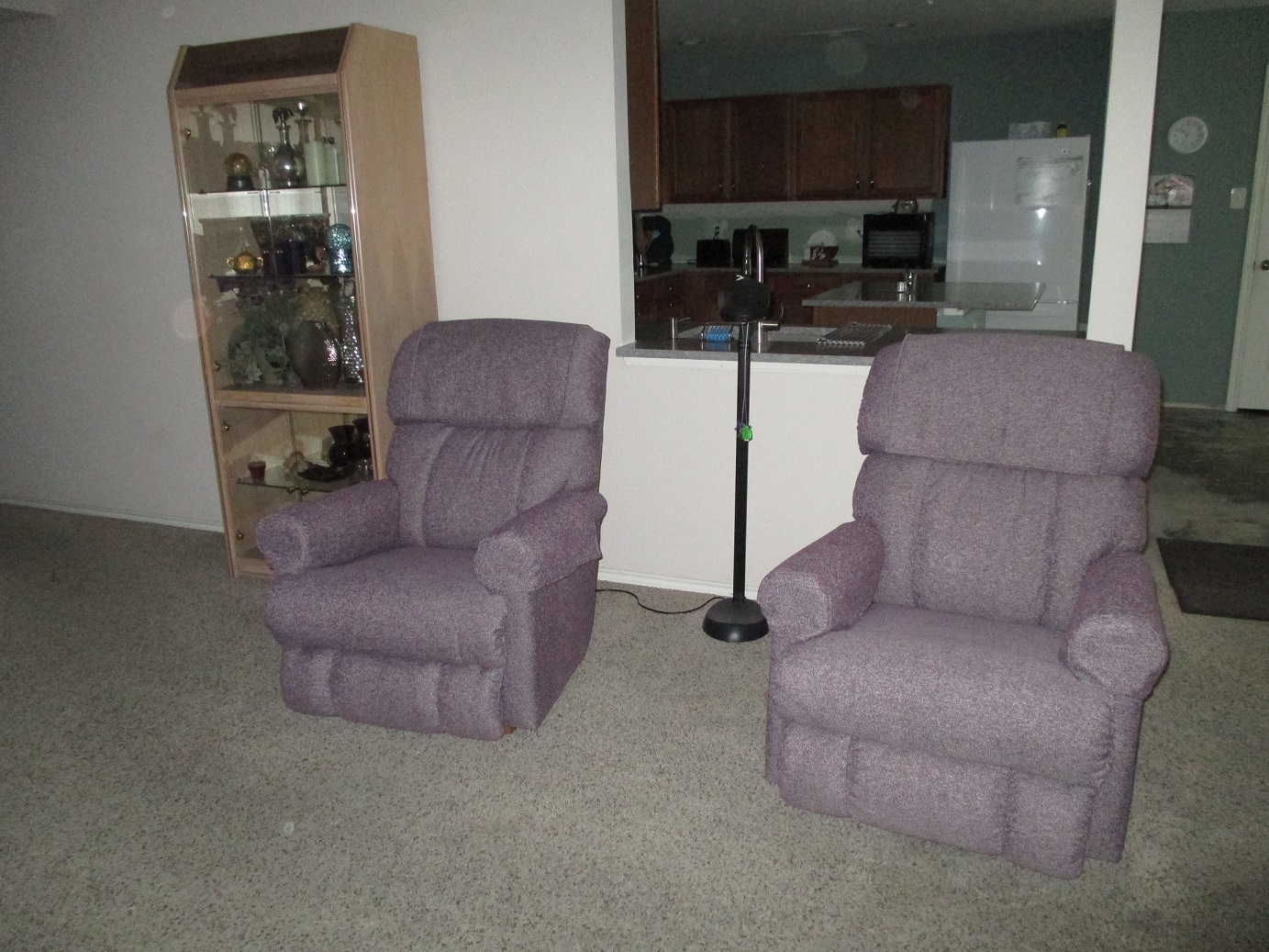 purplegray chairs2 - Residential Upholstery