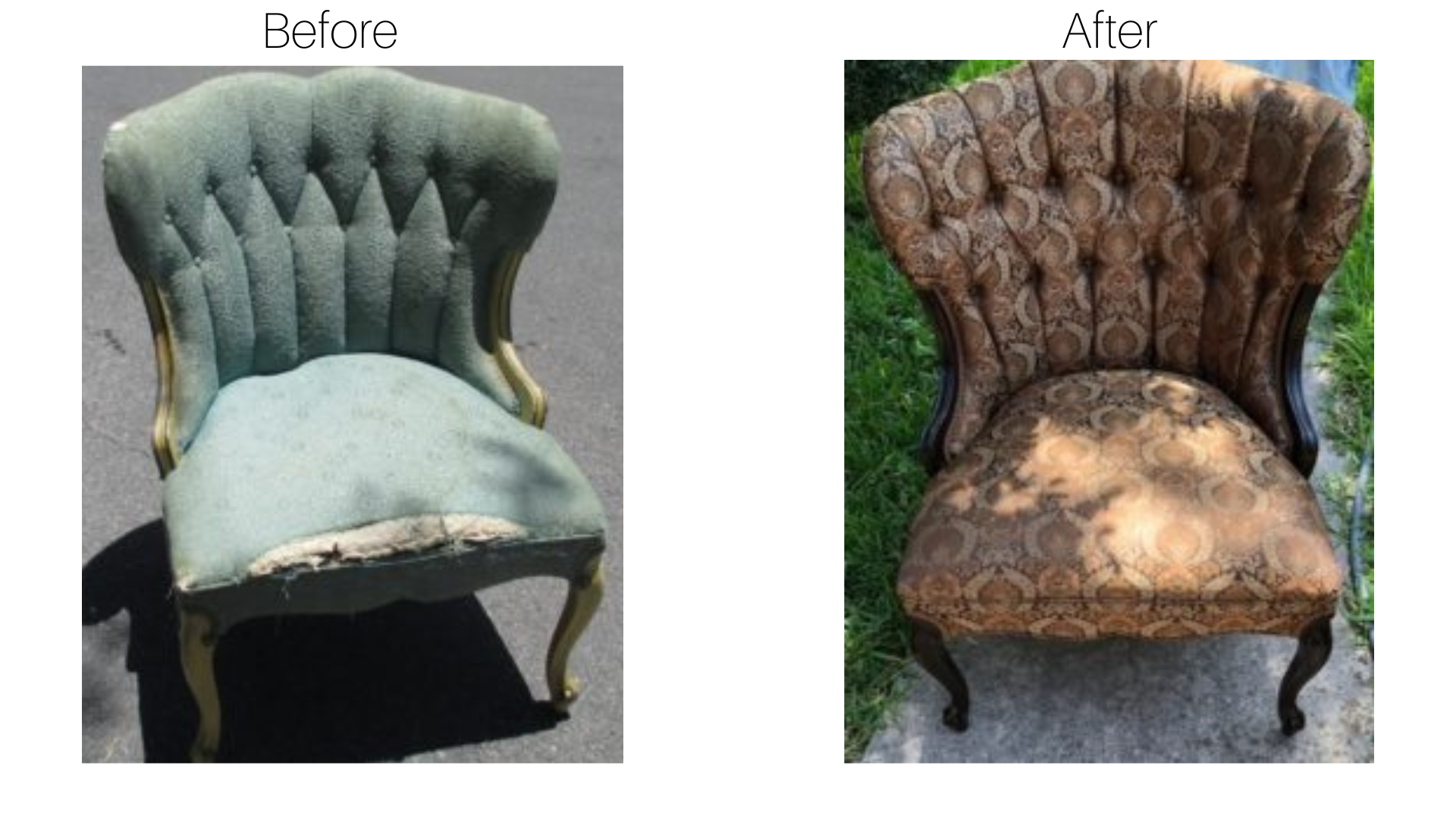 Before - Residential Upholstery
